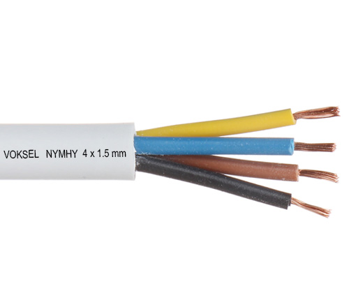 photo by Kabel NYMHY 4 x 1.5 mm²