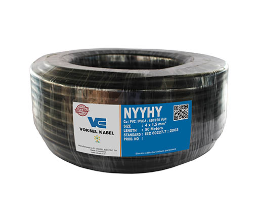 photo by Kabel NYYHY 4 x 1.5 mm²