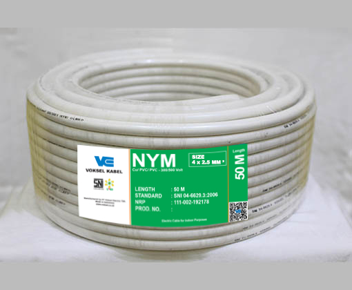 photo by Kabel NYM 4 x 2.5 mm²