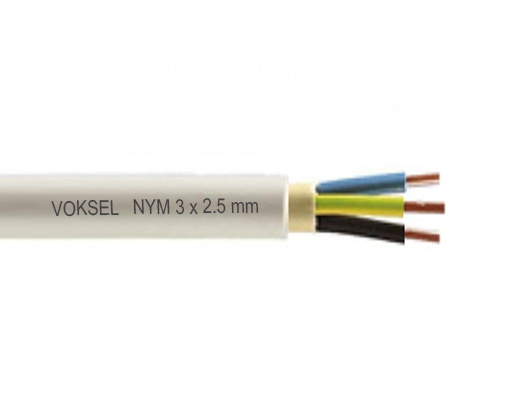 photo by Kabel NYM 3 x 2.5 mm²