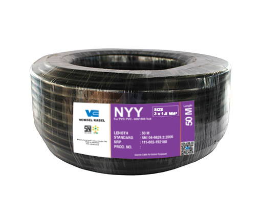 photo by Kabel NYY 3 x 1.5 mm²